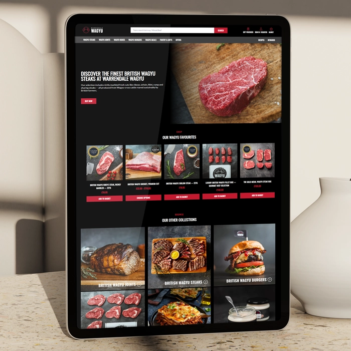 Warrendale Wagyu developed by James Osguthorpe for Agency 51
