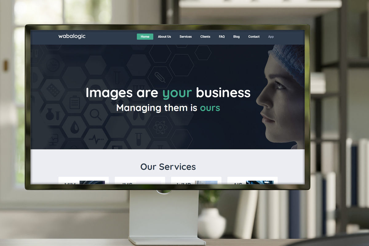 Wabalogic Medical website development application