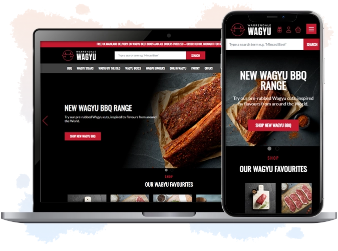 A website designed by DoveCreation UK in York on a MacBook